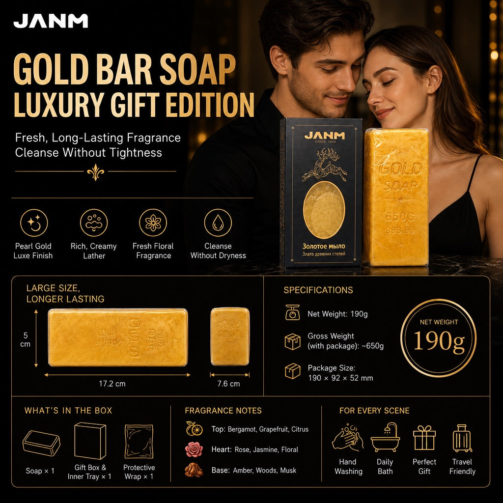 Show Gold Bar Fragrance Soap packshot image 2
