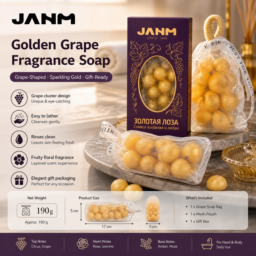 Show Golden Grape Fragrance Soap scent image 5
