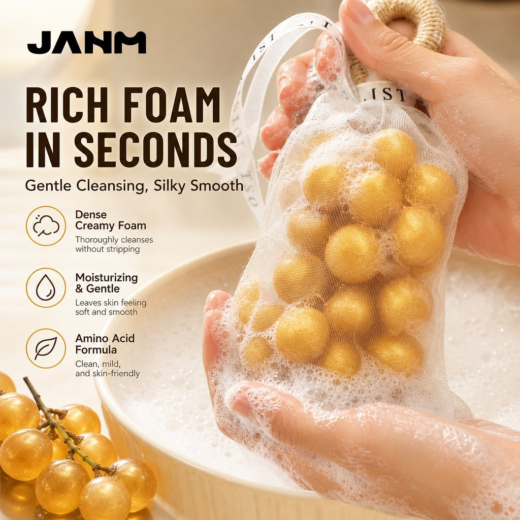 Show Golden Grape Fragrance Soap in use image 6