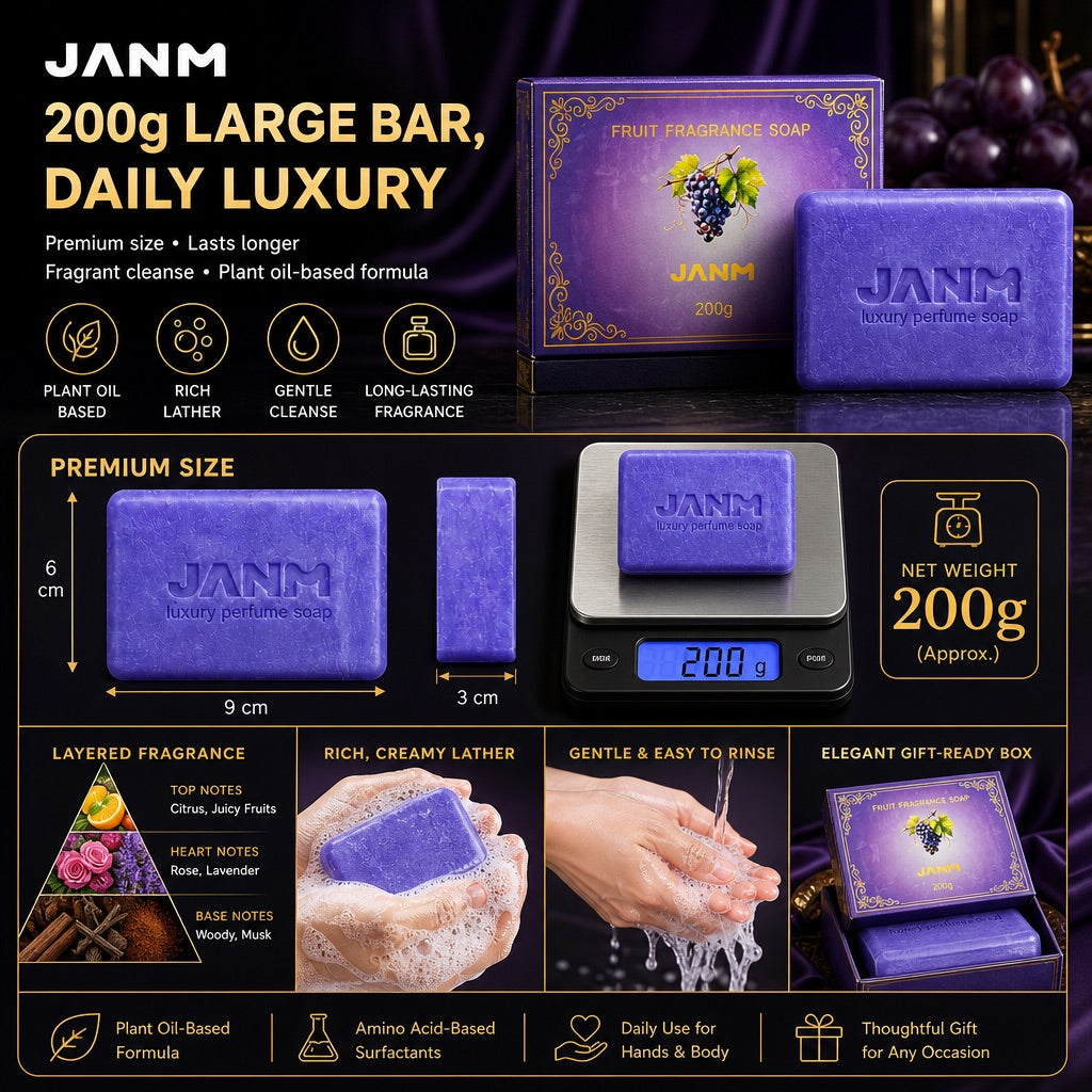 Show Grape Fragrance Soap scene image 3
