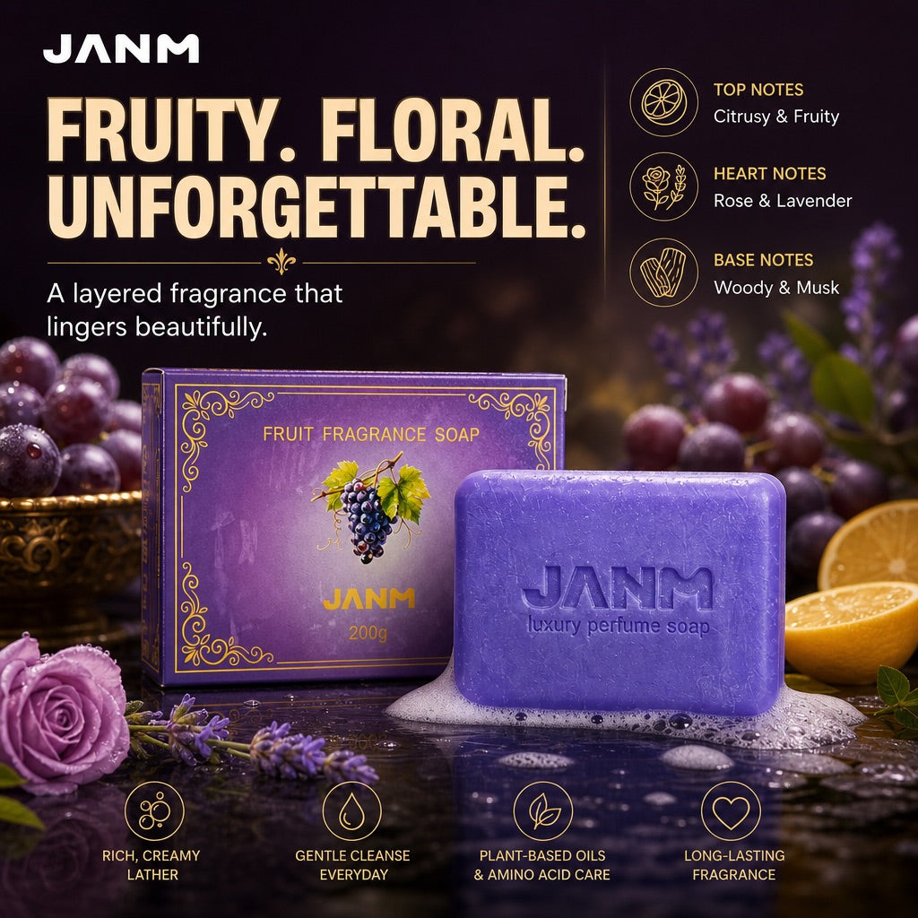 Show Grape Fragrance Soap in use image 6