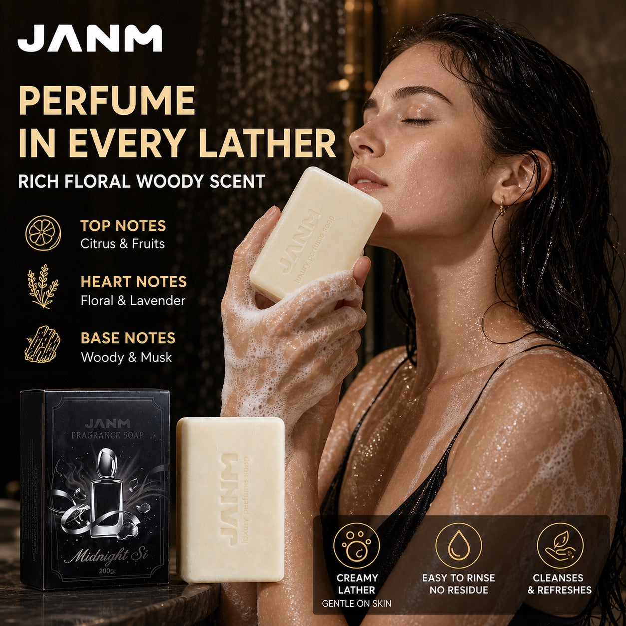 Show Midnight Si Fragrance Soap packshot image 3