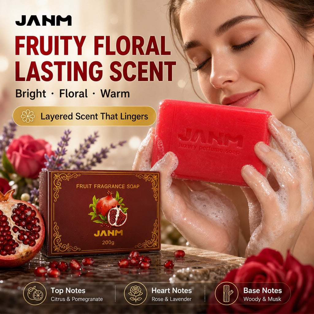 Show Pomegranate Fragrance Soap packshot image 2