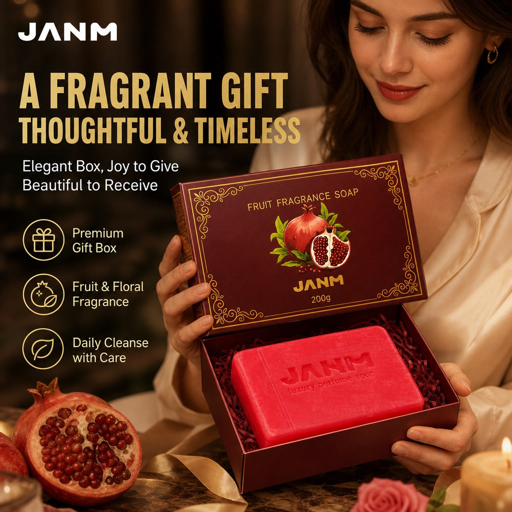 Show Pomegranate Fragrance Soap in use image 6