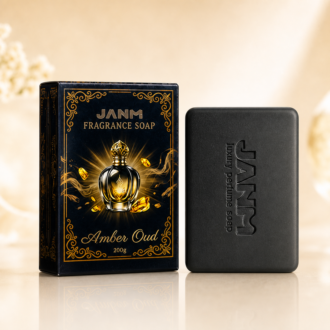 Amber Oud Fragrance Soap