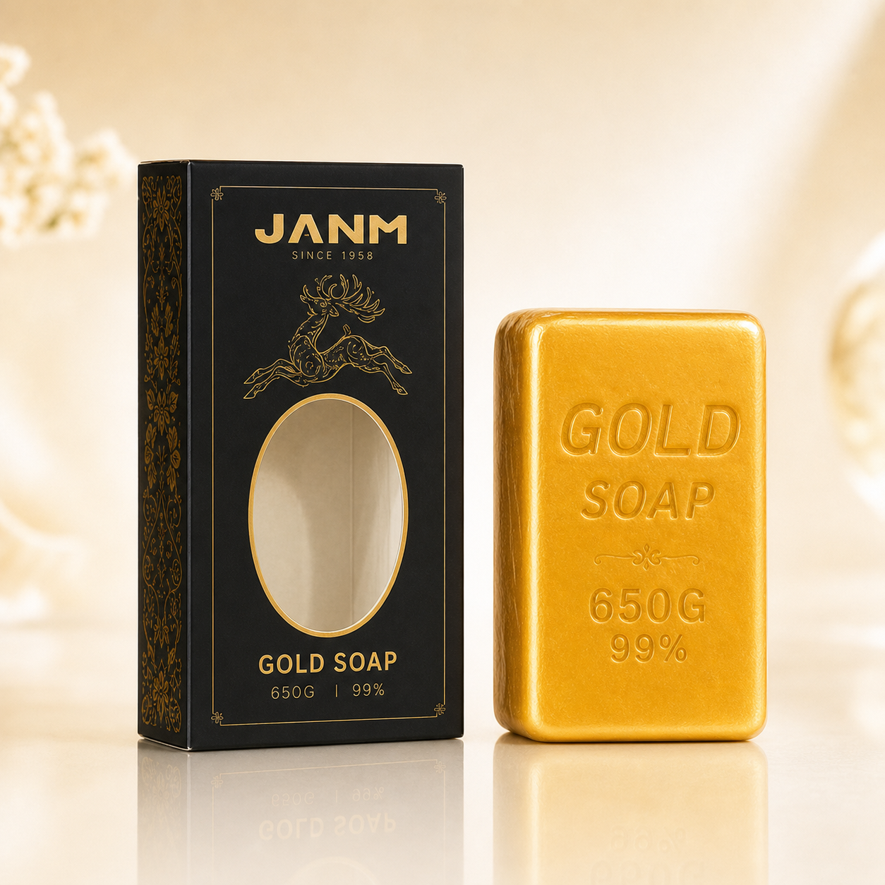 Gold Bar Fragrance Soap